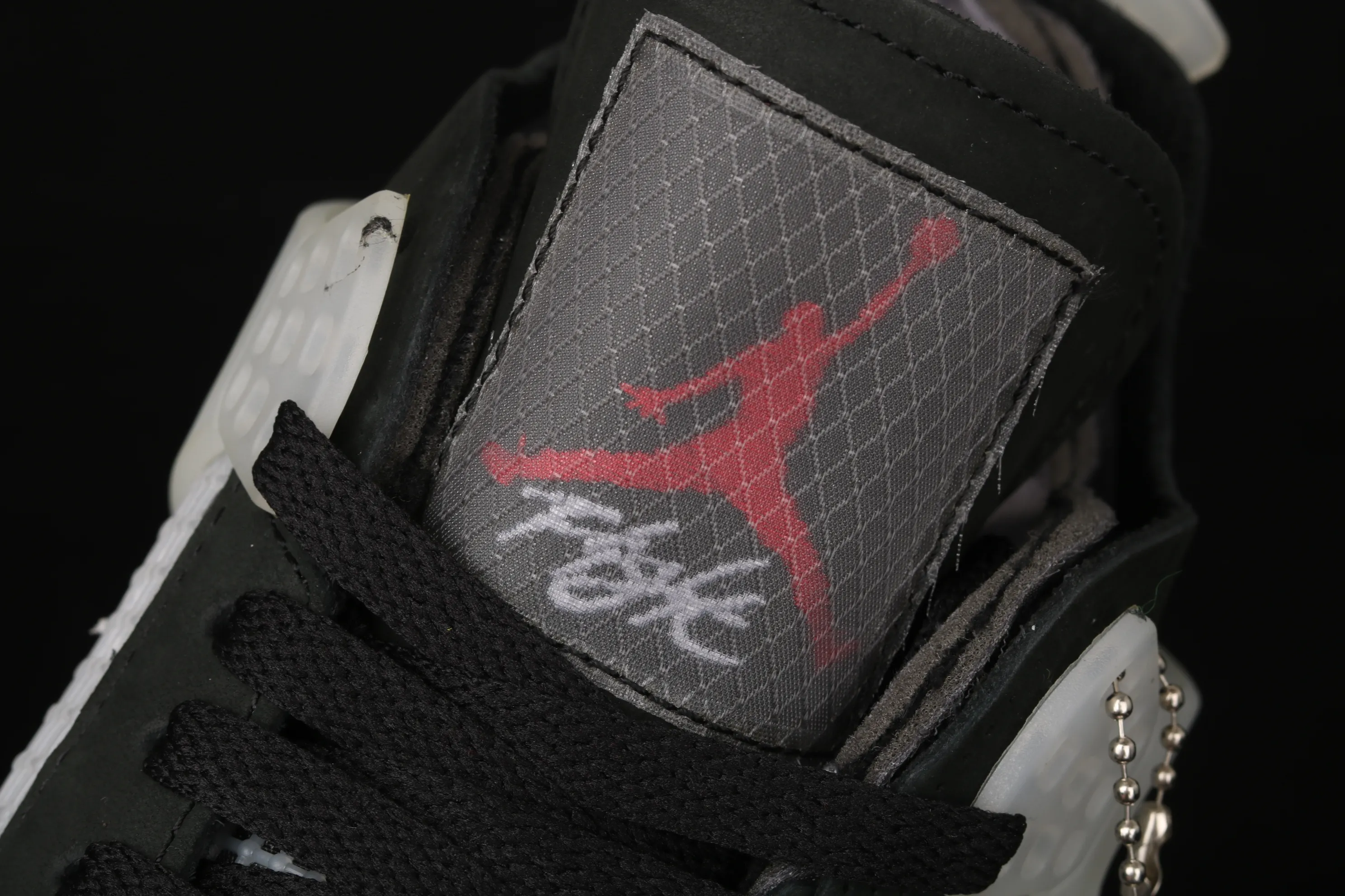 All categories Air Jordan Jordan series basketball shoes Air Jordan 4 Special offer Air Jordan 4 AJ4 Joe 4 replica black and red CV9388-001